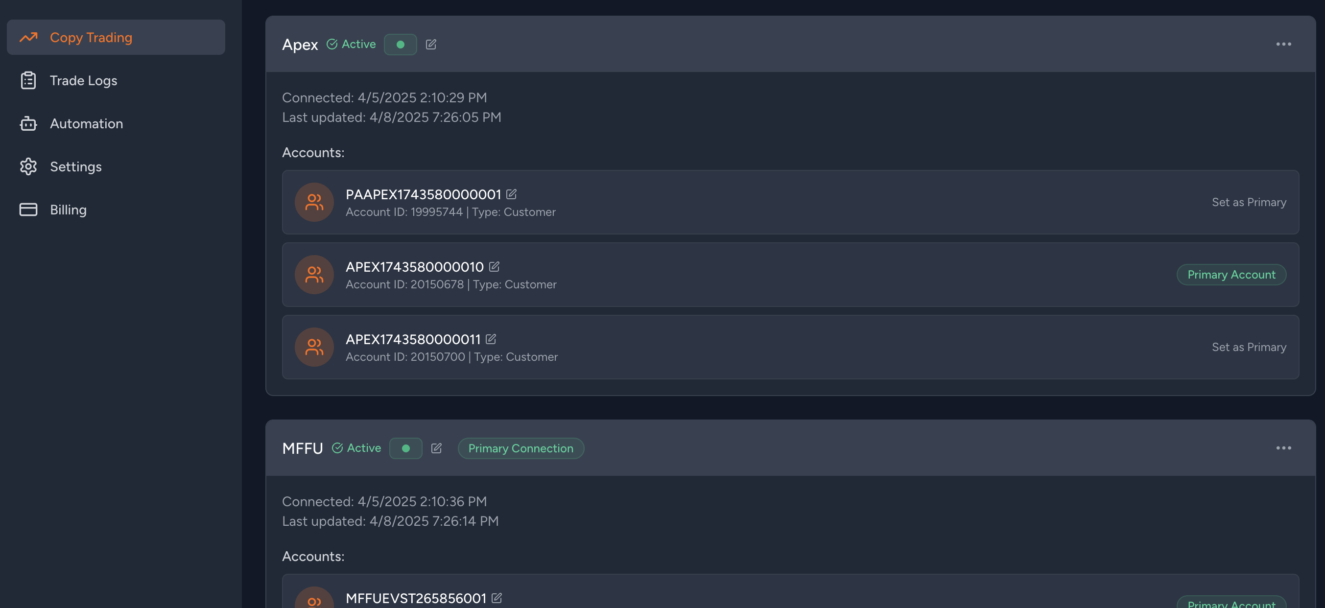 Autovate Trading Platform